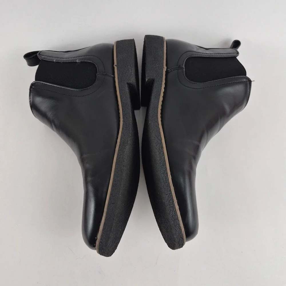 Deer Stags Mens Black Chelsea Boots Memory Foam Ankle Boot 10.5 M